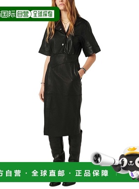 自营ba&shBa while；SH asts连衣裙-黑色 美国奥莱直发