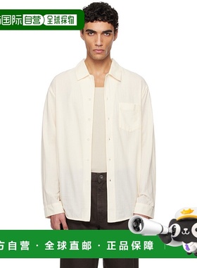 1h可退 香港直邮潮奢 Sefr 男士 灰白色 Leo 衬衫 FW23LEOVAN