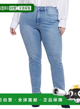 自营 NYDJ Plus Marilyn Big Skies 直筒牛仔裤 - 多色 美国奥莱