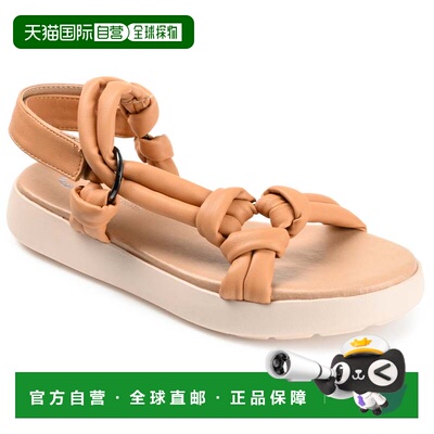 自营Journee Collection 女式 Tru 舒适泡沫 Marri 凉鞋 - 摩卡