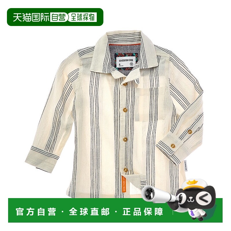 自营 Sovereign Code Voyage 编织衬衫 - 白色 美国奥莱直发