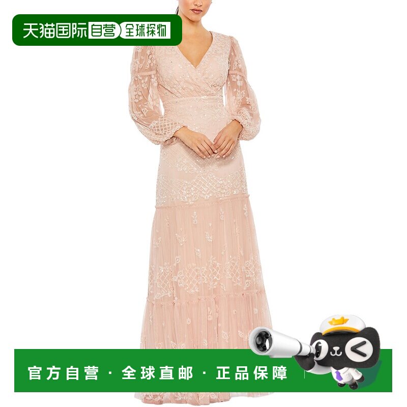 自营mac duggal  礼服/晚装 美国奥莱直发连衣裙长裙图片