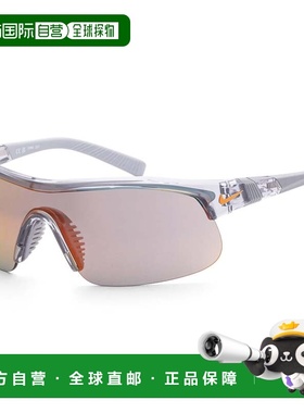 自营Nike Unisex 58 mm Grey Sunglasses - shiny wolf grey 美国