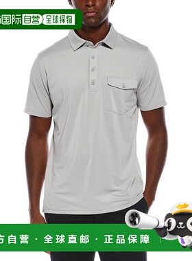 自营Ben Sherman Air Pique Sports Fit Polo Shirt - gray 美国