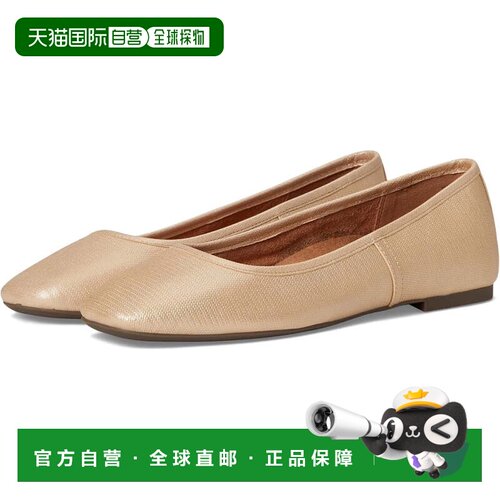 自营Women's Vionic Orinda Ballet Flats Gold Leather Slip On