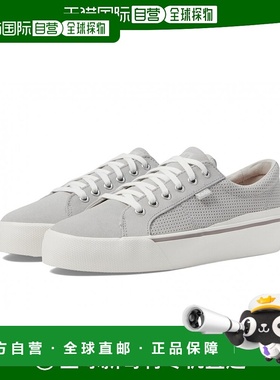 1h可退 美国直邮Keds Jump Kick Duo 系带灰色穿孔绒面革休闲鞋