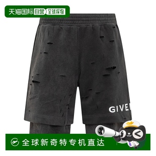 美國直郵 男款 givenchy 休閑褲 純棉短褲 男士