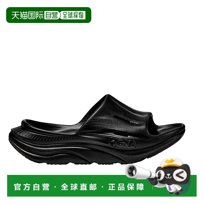 自营Hoka Ora Recovery Slide 3 Black / Black  1135061-BBLC Me