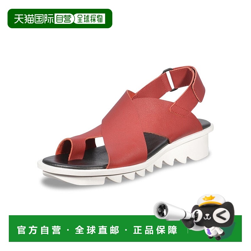 自营 arche Ikam 凉鞋 - 火红色/黑色 美国奥莱直发