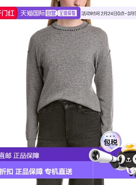 自营Bruno Magli Whipstitch Wool & Cashmere-Blend Sweater - g