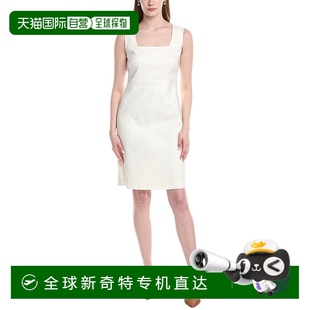 york拉斐特148纽约斯宾塞亚麻混纺连衣裙 自营 lafayette 148 new