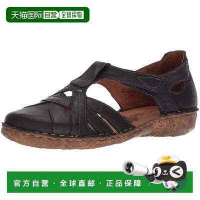 自营Women's Josef Seibel Rosalie 29 Sandals -5.5 Black Leath