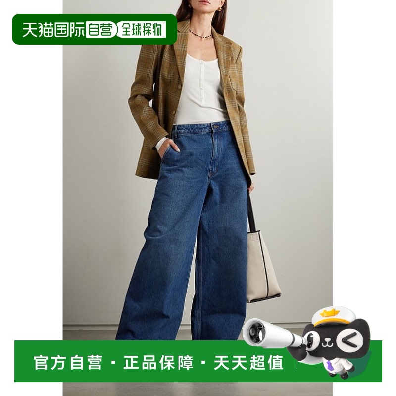 1h可退 香港直邮潮奢 Frame Denim 女士 罗纹弹性莫代尔上衣 WW23