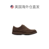 Самоходное управление Clarks Gravelle Low in Brown Nubuck - темно-коричневый нубук