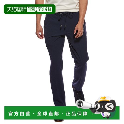 自营Scotch & Soda Seersucker Pant - Navy 休闲裤美国直发奥莱
