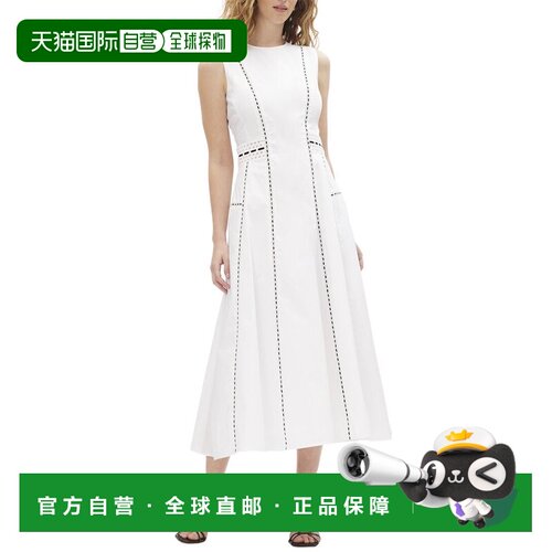 自营Tanya Taylor Sloane Dress - White 连衣裙美国直发奥莱