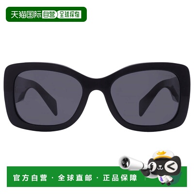 自营Prada灰色蝴蝶女士太阳镜PR A08S 1AB5S0 56 - multi 美国奥