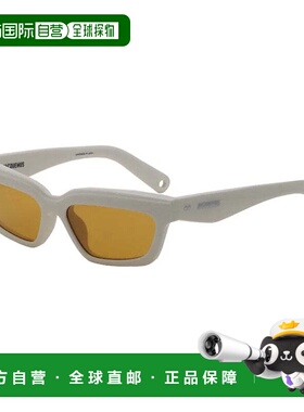 自营Jacquemus Sunglasses Rectangle Full Rim, Shiny Black Fra