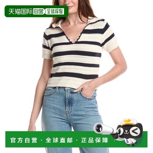 自营ANNA KAY Veza Polo Shirt - yellow 美国奥莱直发针织衫条纹