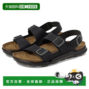 1h可退 香港直邮潮奢 birkenstock 勃肯 男士 Milano 皱纹凉鞋