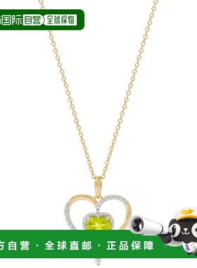 美国直邮Macy's 通用项链珍珠纯银水晶淡水天然宝石钻石吊坠珠宝