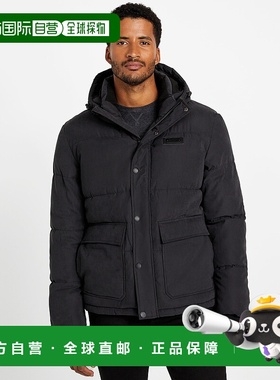 自营guessEco Mattie Puffer Jacket - black 美国奥莱直发