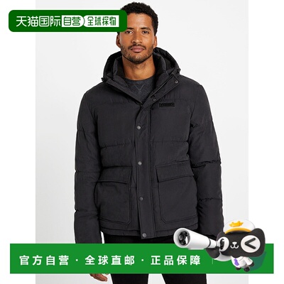 自营guessEco Mattie Puffer Jacket - black 美国奥莱直发