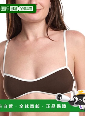 自营WeWoreWhat Sport Bikini Top - brown 美国奥莱直发性感泳衣