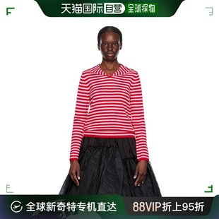 美国直邮 comme des 毛衣针织条纹 garcons 女士