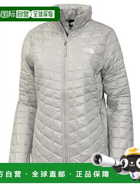 自营The North Face ThermoBall Eco NF0A4QS3A91女式麻灰色夹克S