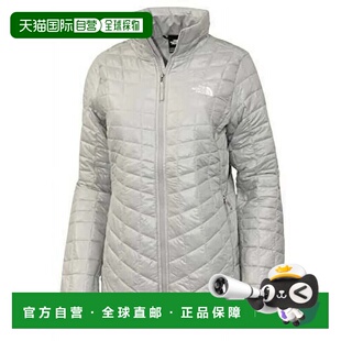自营The North Face ThermoBall Eco NF0A4QS3A91女式麻灰色夹克S