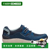 蓝色组合 自营 美国奥莱 Range AP采用蓝色牛磨砂革 Clarks Wave