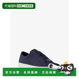 自营michael kors基顿绒面运动鞋-连衣裙蓝色 美国奥莱直发厚底