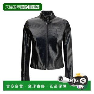 自营Courreges Cotton Full-Length Women's Jacket - black 美国