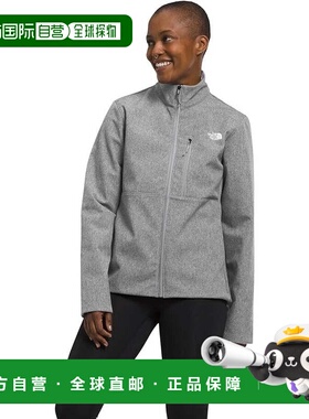自营 The North Face Apex仿生夹克女式灰色立领全拉链UPS166-灰