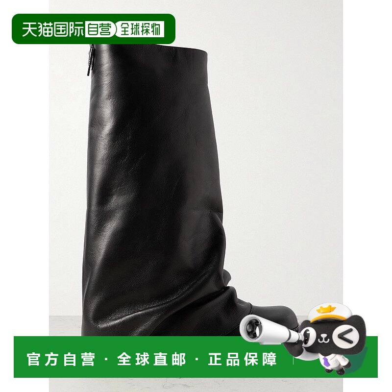 1h可退 香港直邮潮奢 The Attico 女士 方头长筒靴 241WS798L019