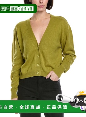 自营Brodie Cashmere Boxy Little Wool & Cashmere-Blend Cardig