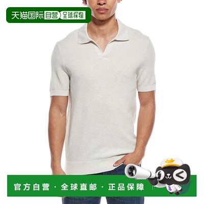 自营Brooks Brothers Pique Buttonless Polo Sweater - grey 美