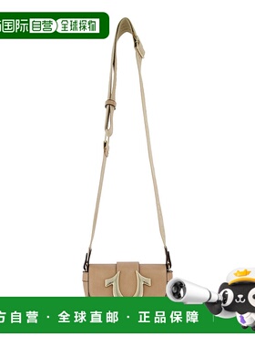 自营 True Religion 迷你翻盖斜挎包 黑色 - 棕褐色 美国奥莱直发