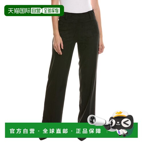 自营Nicole Miller裤子女裤-黑色直筒裤 美国直发奥莱