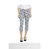 Самоуправляемые женские брюки NYDJ Chloe Forest Lagoon Capri Jean-do с прямыми волосами в американском стиле