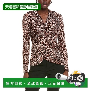 brown 自营Vince Top Wrap 美国奥莱直发上衣 Camuto