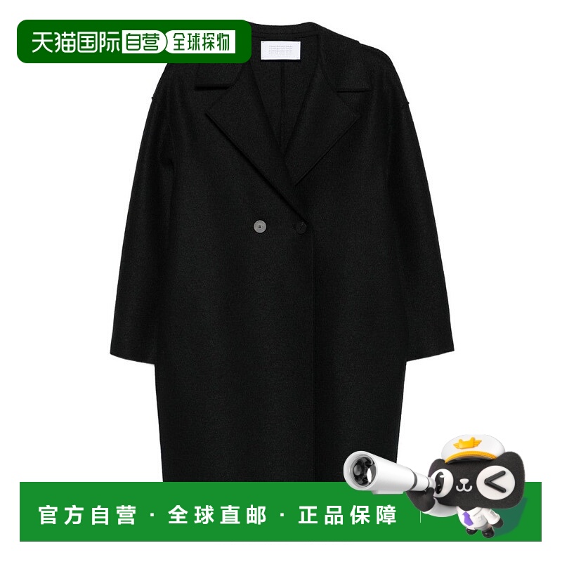 自营harris wharf londonDouble-Breasted Oversized Wool Coat W