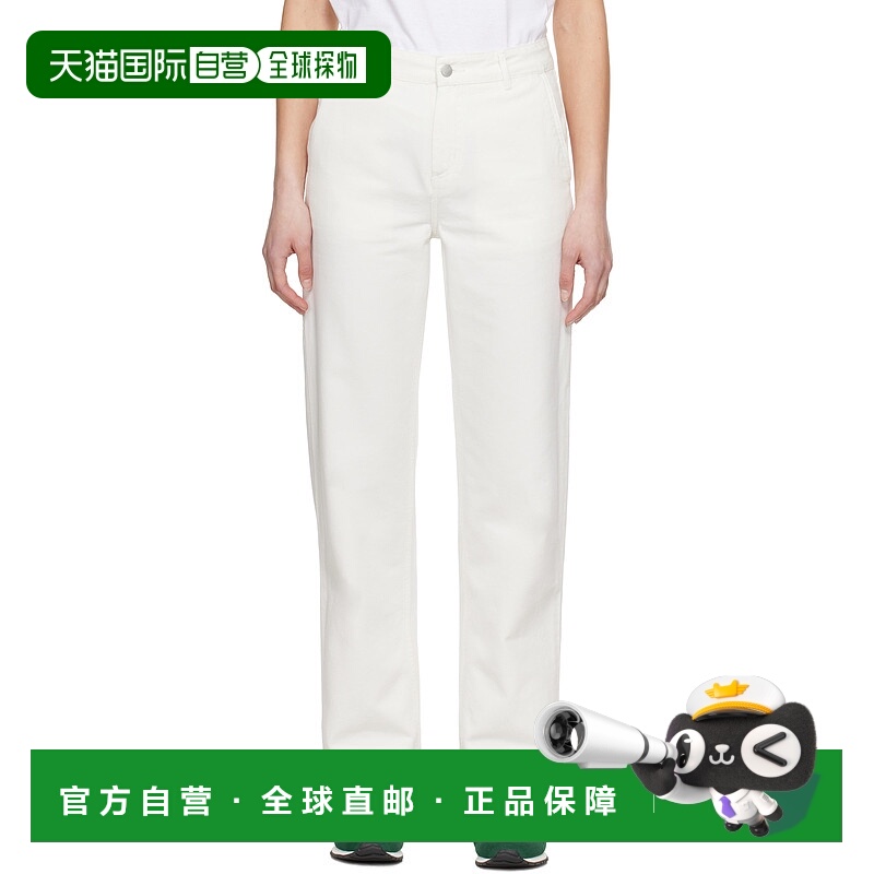 1h可退 香港直邮潮奢 CARHARTT WIP 女士 灰白色 Pierce Straight