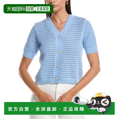 自营Nanette Nanette Lepore Cardigan - Blue 开衫美国直发奥莱
