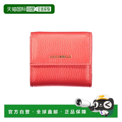 自营Coccinelle Leather Women's Wallet - Red 美国奥莱直发钱包