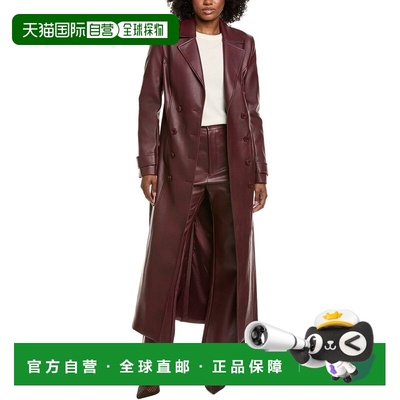 自营Bardot Longline Coat - Red 外套美国直发奥莱