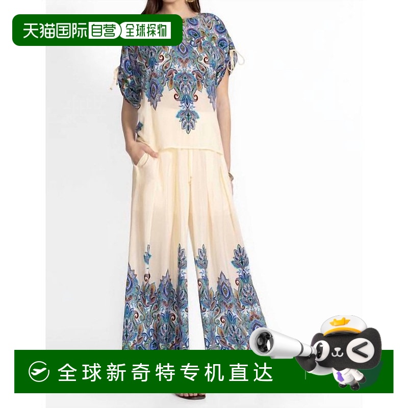 自营 johnny was路线上的褶皱宽腿裤-路线 【美国奥莱】直发
