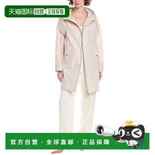 美国奥莱直发长袖 白色 herno赫诺大衣 自营