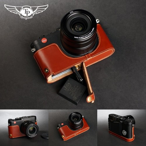 台湾tp 徕卡x xv相机包x vario皮套typ107 typ113复古牛皮保护套